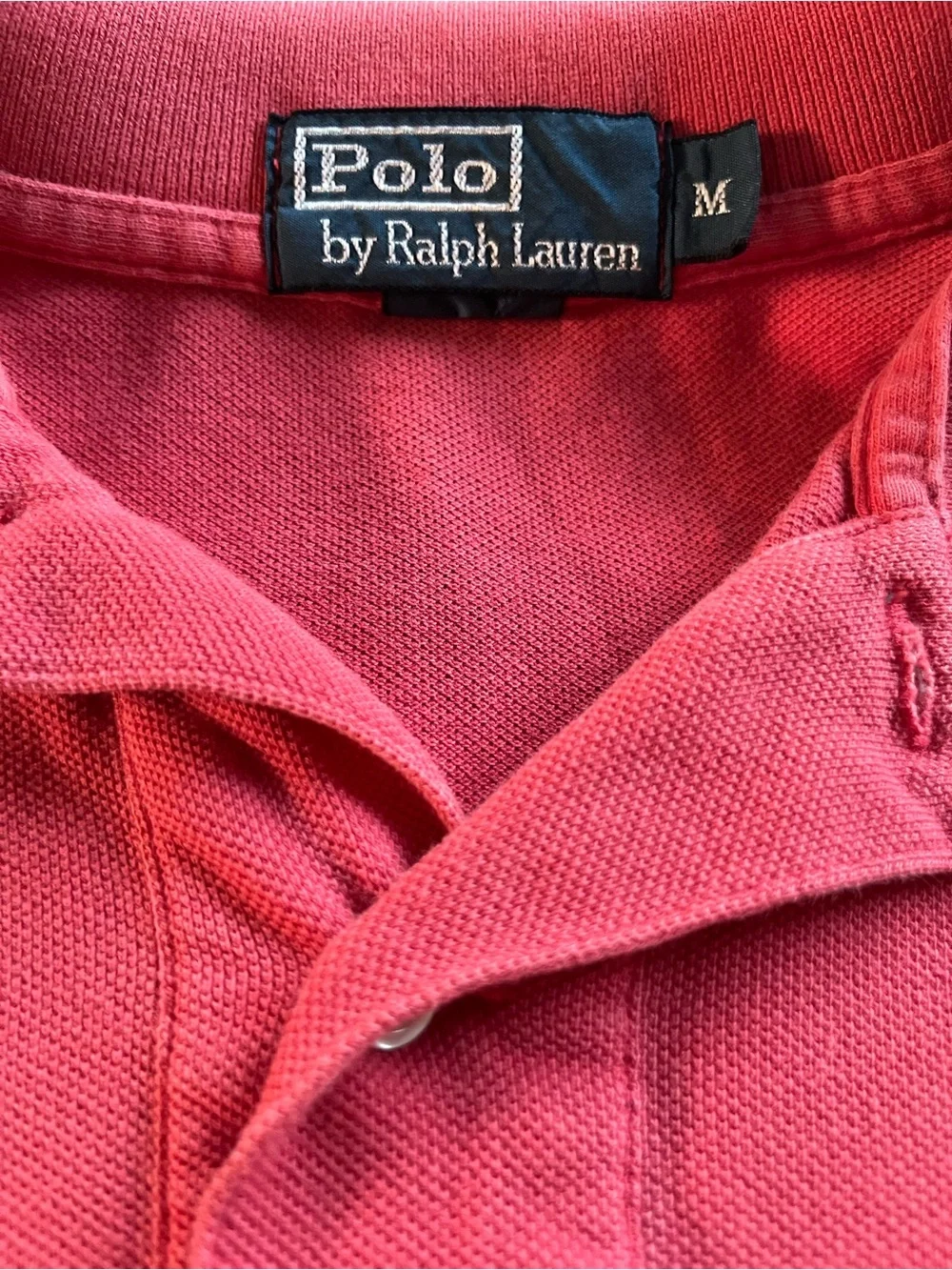 Polo by Ralph Lauren Men's Red/Coral Classic Fit Polo Shirt